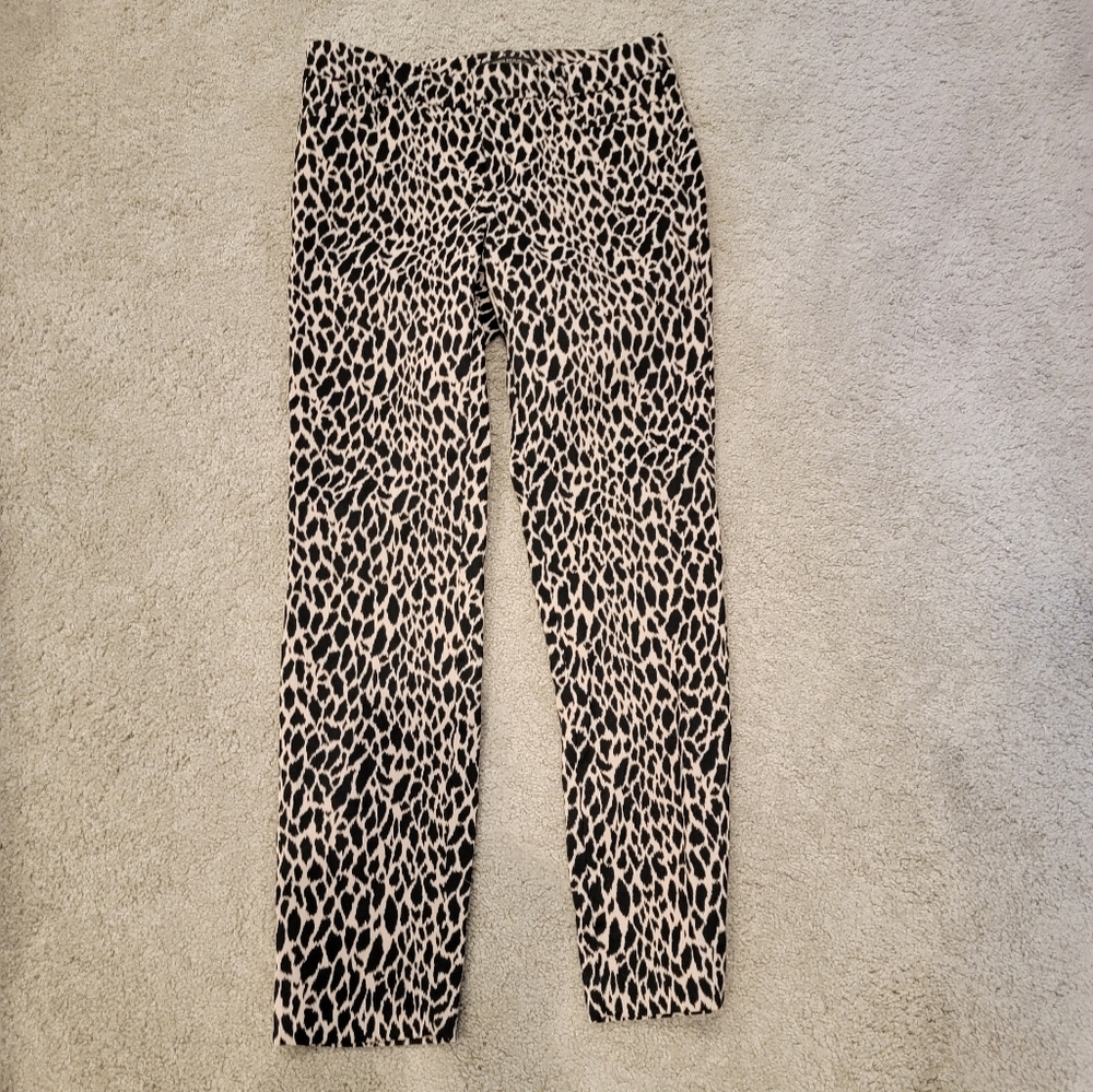 Leopard print pants
